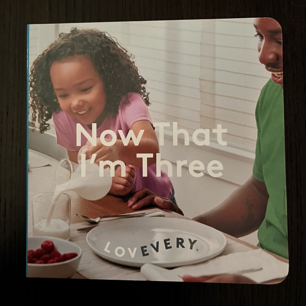 Lovevery Now That I’m Three book - from Free Spirit kit - 34-36mo